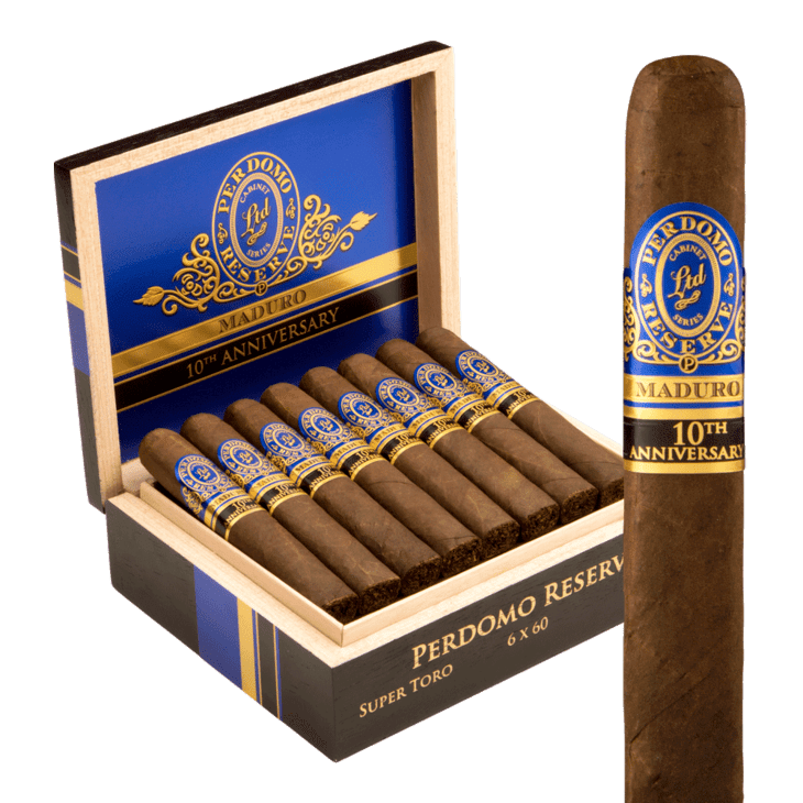 Perdomo Reserve 10th Anniversary Maduro Super Toro