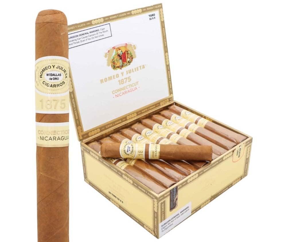 Romeo y Julieta 1875 Connecticut Nicaragua Toro